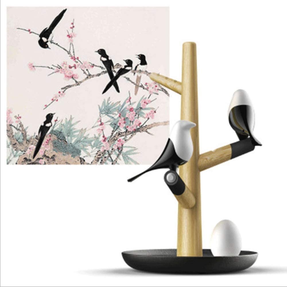 人感センサーライト デスクライト ナイトライト カササギ 鳥 USB充電スマートホーム 誘導デスクランプ キャビネットライト 雰囲気ライト シンプル LEDテーブルランプ 自然環境保護 屋内照明 着