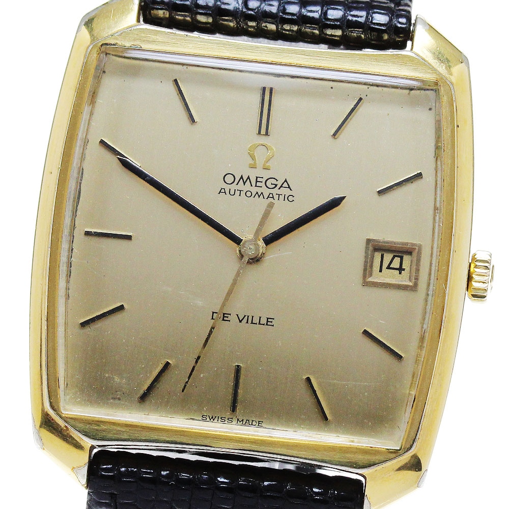 オメガ OMEGA 162.048 デビル スクエア デイト cal.1002 自動巻き メンズ _836940【中古】