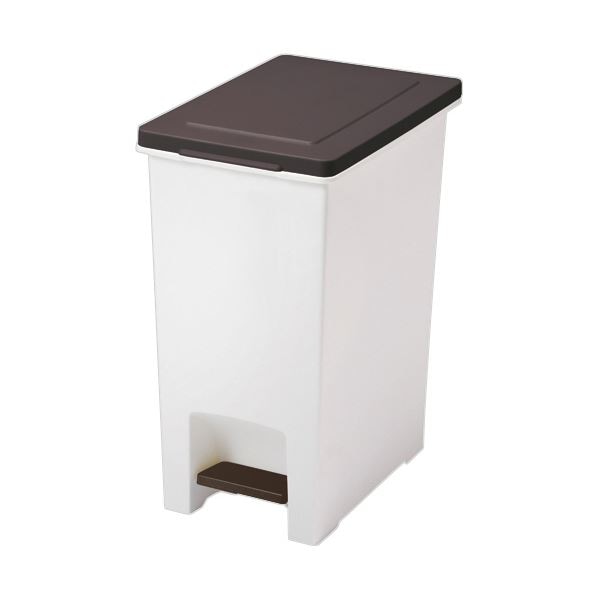 (まとめ）アスベル R防臭エバン ペダルペール 20L ブラウン 1台(×3セット)