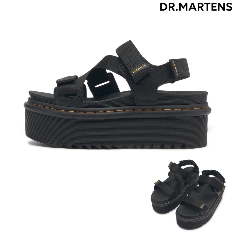 [Dr.Martens] ドクターマーチン レディース サンダル 厚底 KIMBER II （ブラック）