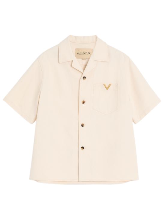 VALENTINO GARAVANI Men Shirts 8V3DBA10B9W A03 White