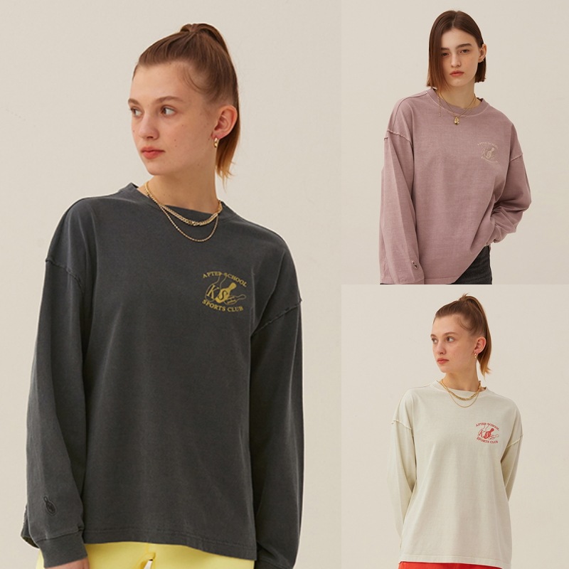 KIRSH SPORTS PIGMENT LONG SLEEVE T-SHIRT 韓国正規品