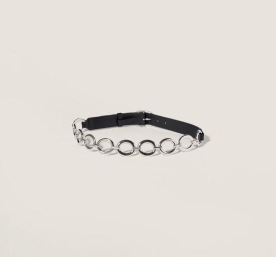 MIU MIU Women Regular Belts 5CC6822IBW F0633 NERO 2