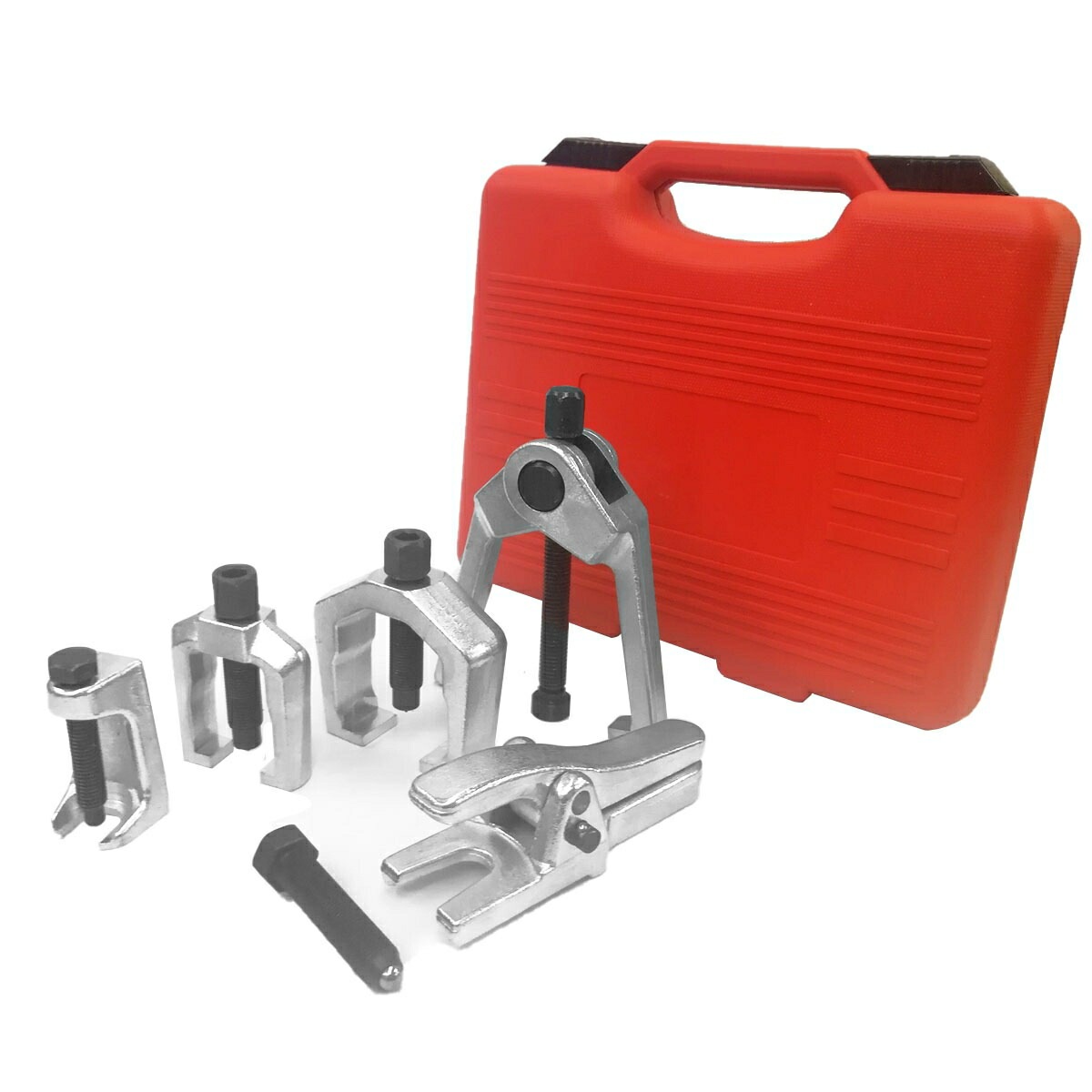 ギアプーラー 5種類セット ベアリング 取り外し プーラー タイロッドエンド ピットマンアーム ポールジョイント 専用ケース付き