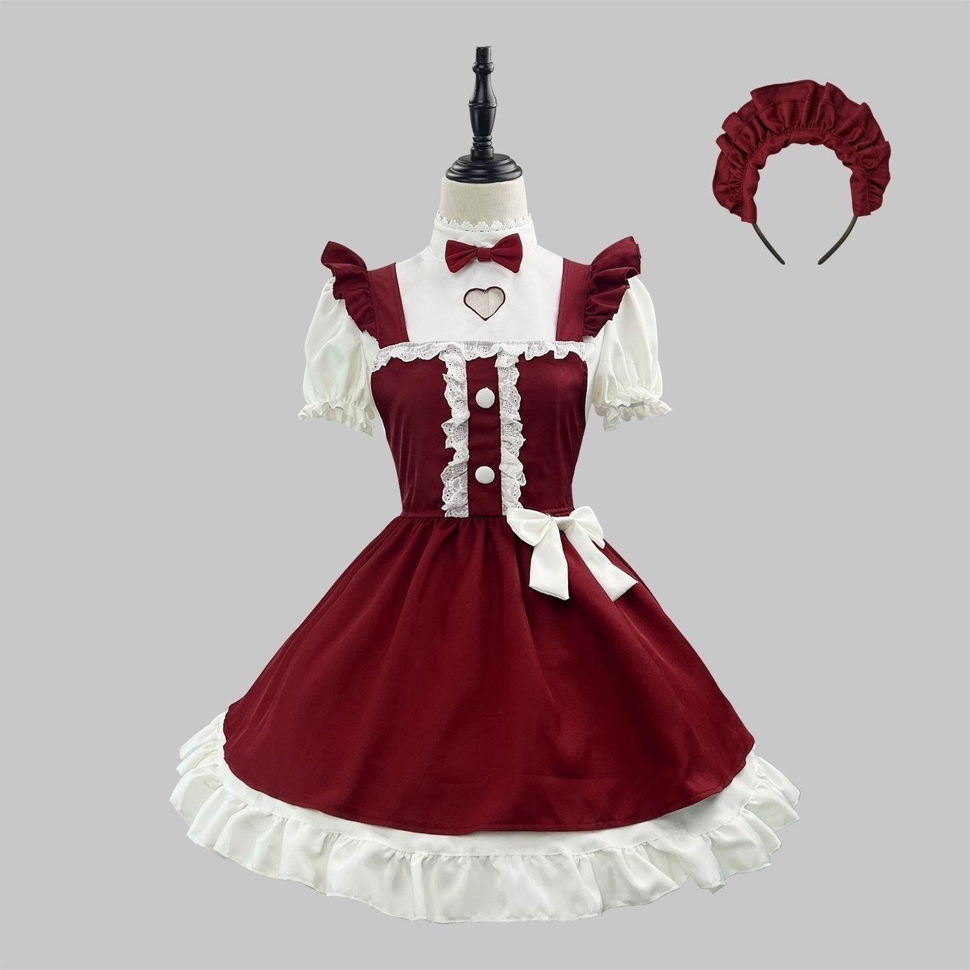 【人気爆売れ】正規品新作新作クリスマスローリーメイド服にじげんコスプレ衣装コスプレクリスマス服lolita