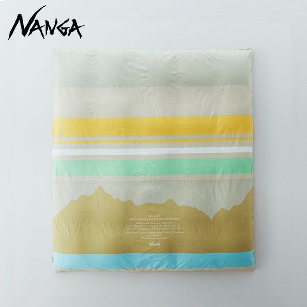 ナンガ デュベ カバー ナンガ マウンテン ダブル サンドマウンテン DUVET COVER MOUNTAIN D DOUBLE SAND MOUNTAIN NZ2254-4F414 N1BKSm73