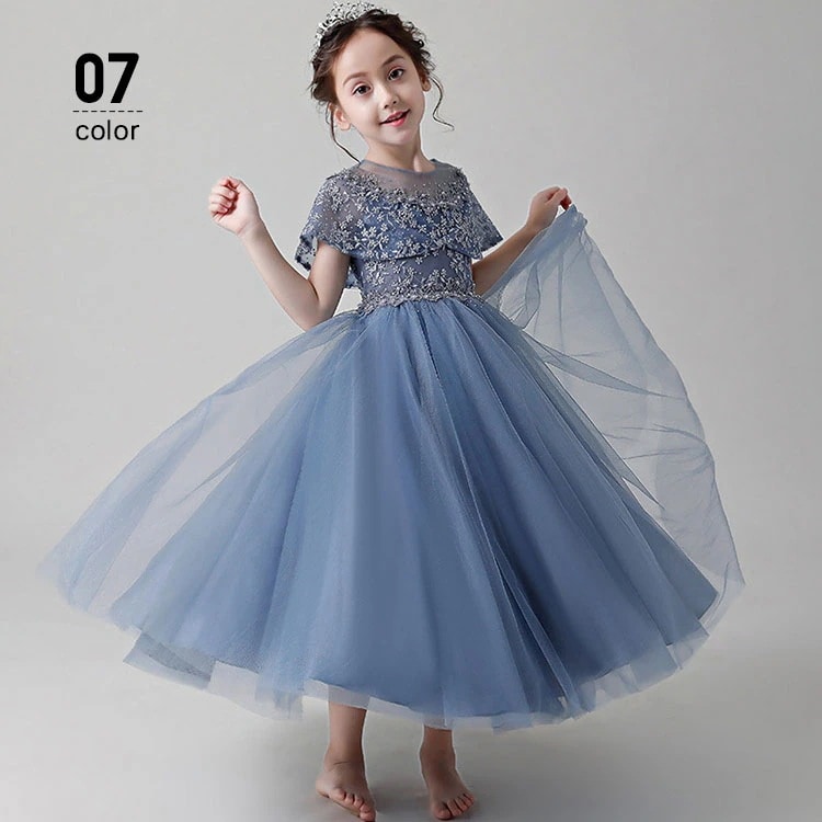 【人気商品】子供ドレス 女の子 全6色 100-160cm ワンピース キッズ ガールズ ジュニア 韓国子ども服 結婚式 ピアノ 発表会 七五三 フォーマル おしゃれ 可愛い 子供服 お姫様 誕生日 6,058円