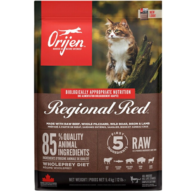 【正規品】オリジン レジオナルレッド キャット 5.4kg