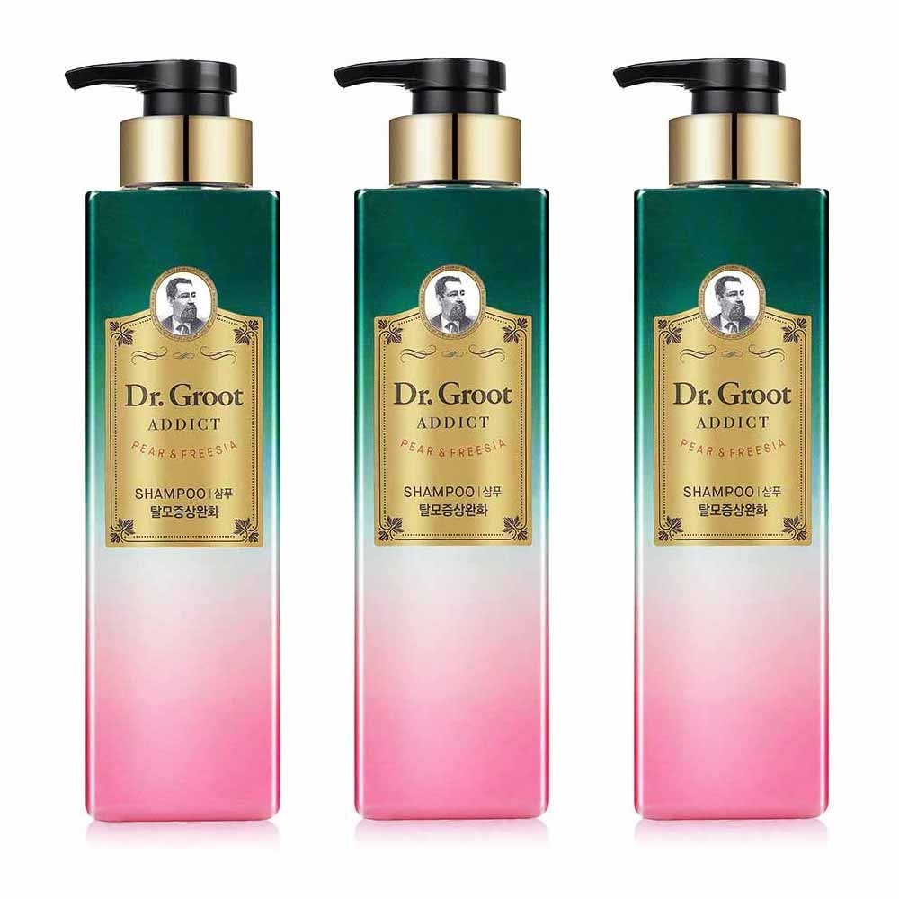 ドクターグルートエディクト機能性シャンプーフェアアンドフリージア香680ml3個