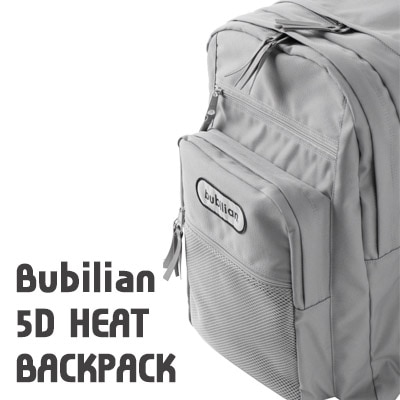 [BUBILIAN] 5D HEAT BACKPACK / Gray / 韓国ストリートブランド/韓国と日本のベストセラーバッグ
