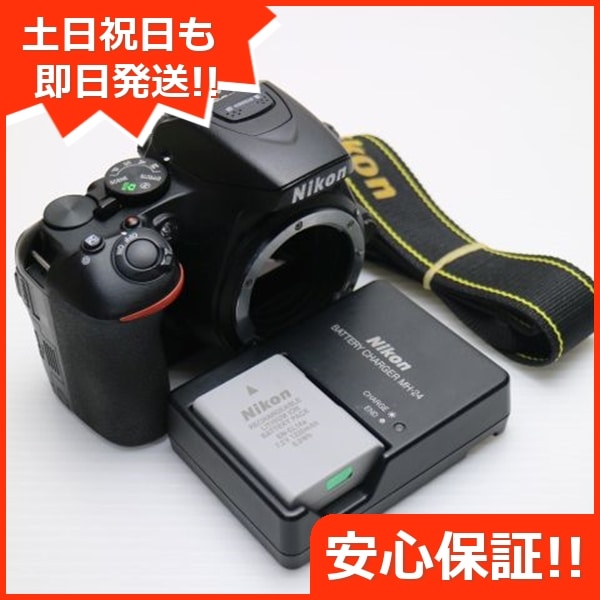 超美品 D5600 ボディ ブラック 一眼レフ Nikon 81