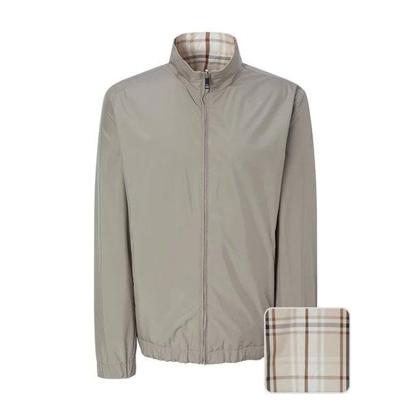 [25FW] ベージュ リバーシブル チェック ブルゾン ジャンパー DMJU5C002I2 39,809円