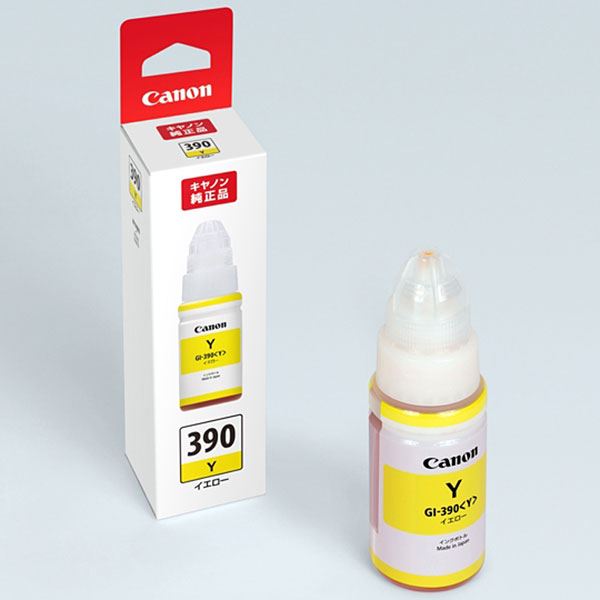 （まとめ） (純正品) CANON 1602C001 GI-390Y イエロー (×10セット) 10,674円