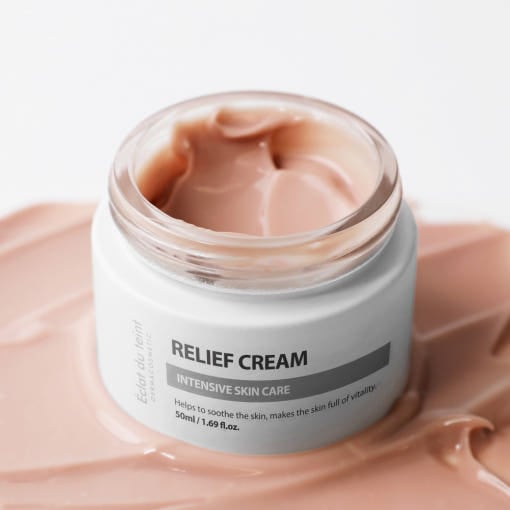 エクラデュタン レリーフクリーム 50ml カラーミン 鎮静 ニキビトラブル 粟 +マスクパックをプレゼント 5,568円