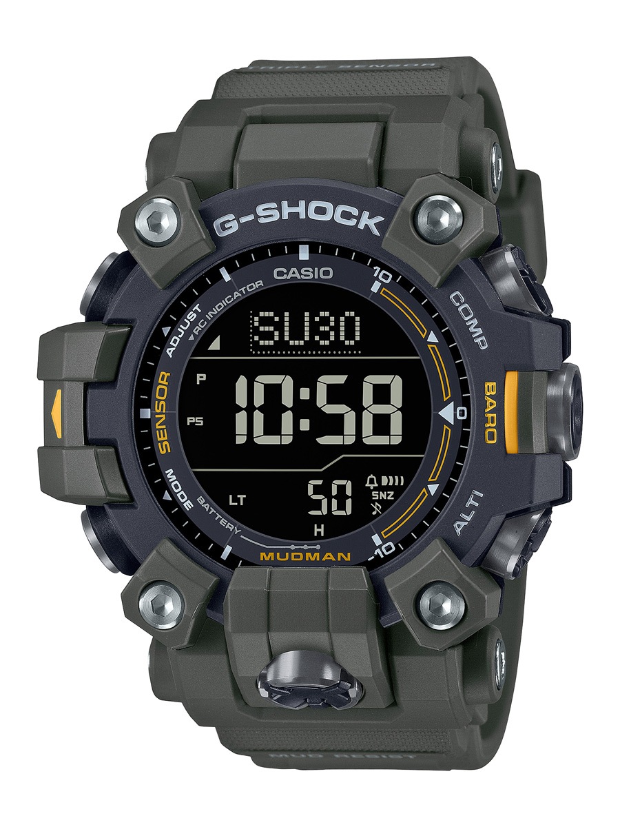 カシオ 【国内正規品】G-SHOCK（ジーショック）　MASTER OF G MUDMAN ソーラー電波　メンズタイプ GW-9500-3JF 35,393円