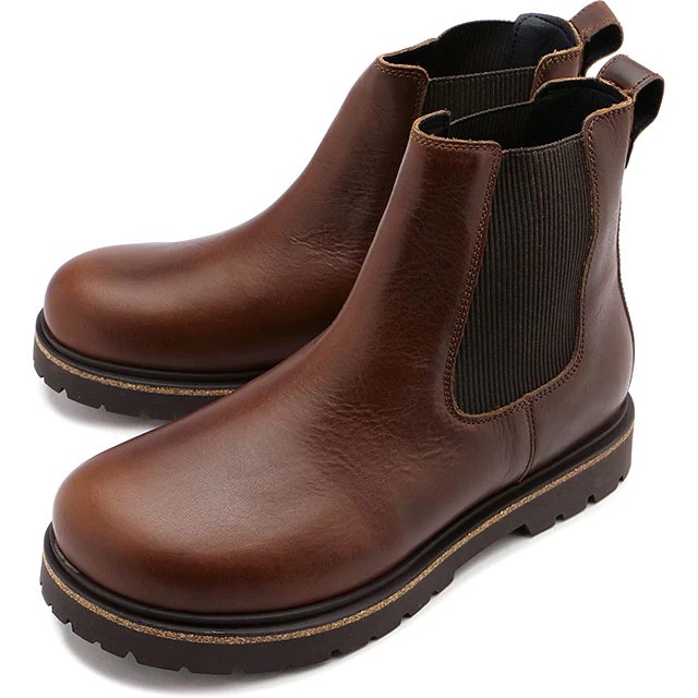 メンズ ブーツ ハイウッド スリップオン [1025718] Highwood Slip On M 靴 サイドゴアブーツ Chocolate