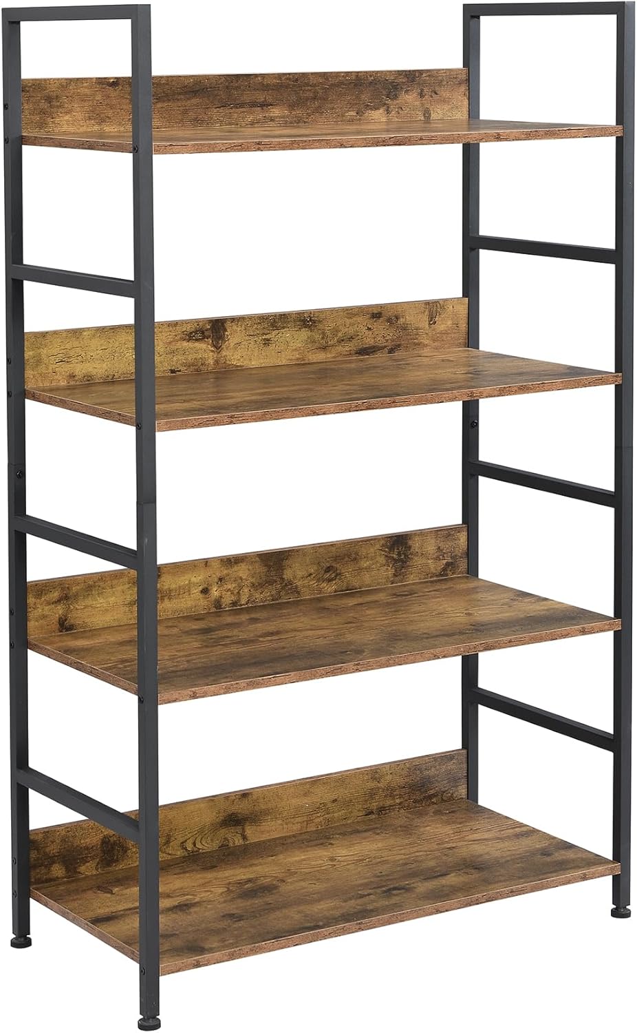 XINYF オープンシェルフ ラック 本棚 (L4-80-40)