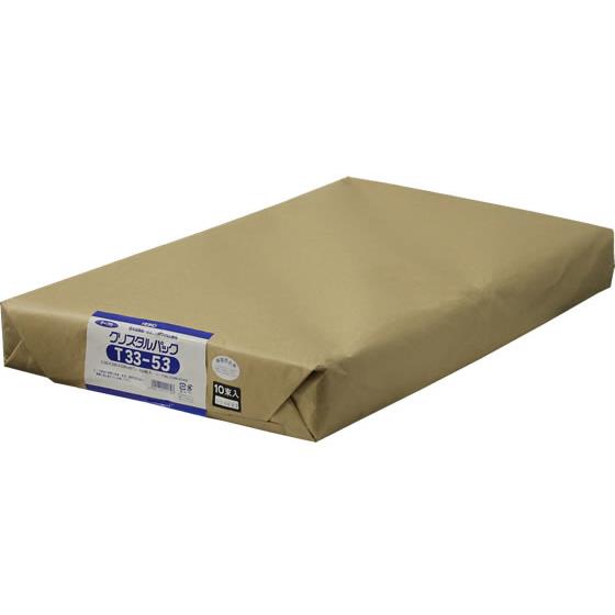 クリスタルパック 530×330mm T33-53 100枚 10パック シモジマ 6741400