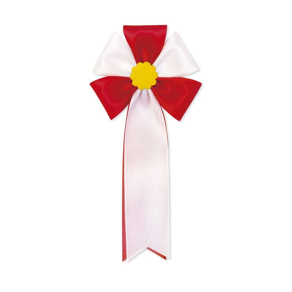 ササガワ 記章 五方 赤白 100個入 38-360