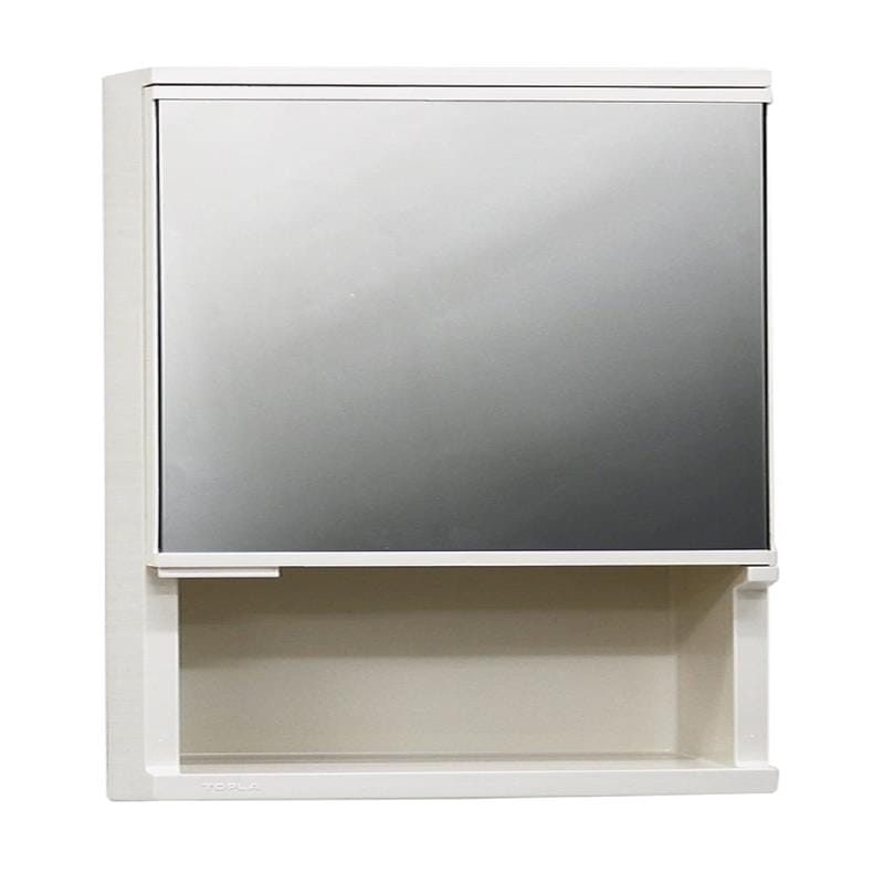 東プレ(Topre Corporation) ミラーキャビネット収納 縦50×横27×奥行12cm アイボリー TW-T300
