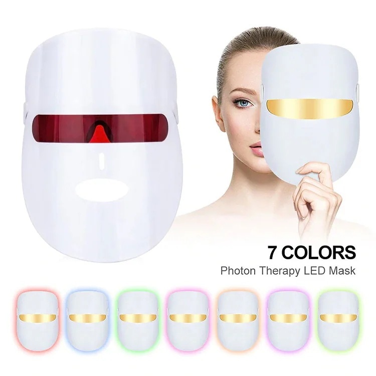 美顔器 光エステ LED美顔マスク フォトマスク IPL7色美容 たるみ ほうれい線 エイジングケア
