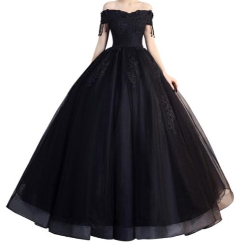 ドレス　演出　オフショルダー　結婚式　パーティー　発表会　二次会　披露宴　ロング丈　大きいサイズ