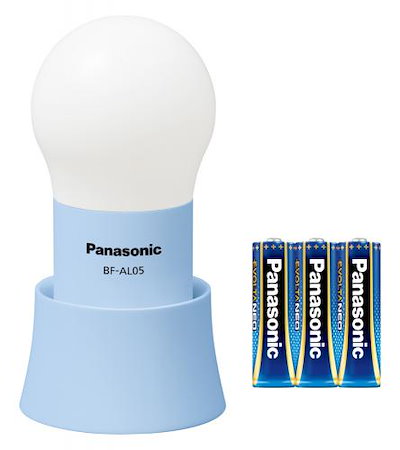 他サイト： Panasonic パナソニック 乾電池エボルタNEO付き LEDランタン ブルー BF-AL05N-A BFAL05NAの商品画像