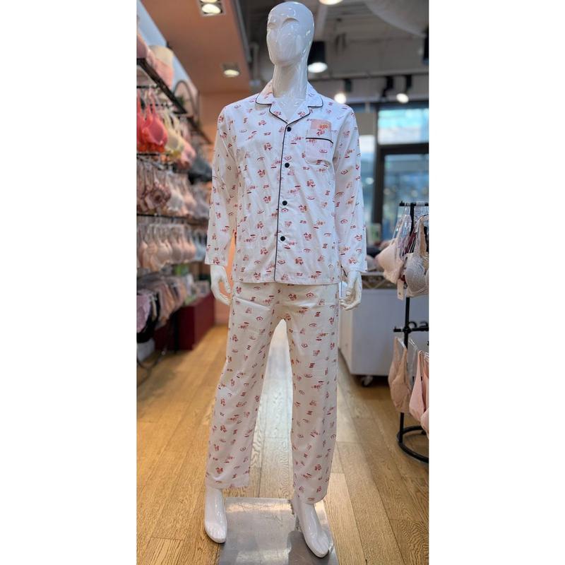[坡州店] 60手純綿ロティキャラクタ男性パジャマセットMP591L