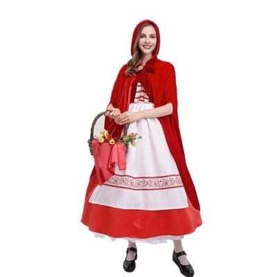 赤ずきん コスチューム ロンドレスケープの2点セット