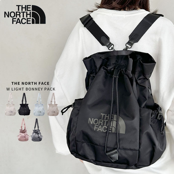 【送料無料】THE NORTH FACE / W LIGHT BONNEY PACK ノースフェイス リュック バックパック ブランド 黒 ブラック A4 通勤 通学 メンズ レディース ファスナー