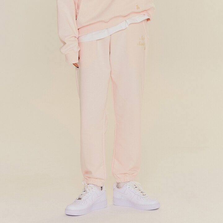 2022年春の AQO A-LOGO PINK PANTS JOGGER パンツスーツ 옵션:2 - www.shred360.com