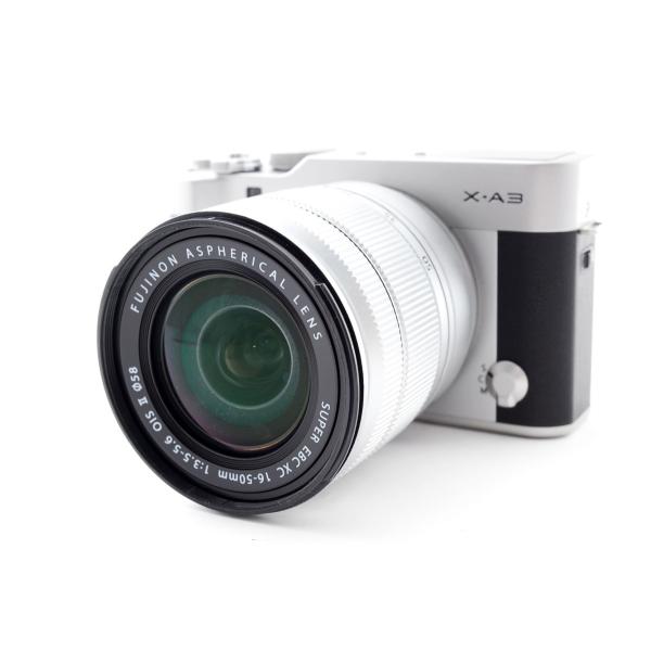 Fujifilm X-A3 シルバー 16-50mm デジタルカメラ セット Amazon.com : Fujifilm X-A3 Mirrorless Camera XC16-50mm F3.5