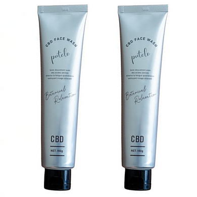 【送料無料】【正規品販売商品】プテロ putelo ／ CBD フェイスウォッシュ 150mL 【2個セット】／ スキンケア ／ リラックス泡洗顔料洗顔フォーム