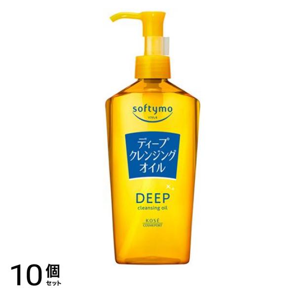 ディープ クレンジングオイル ポンプ付本体ボトル 240mL 10個セット