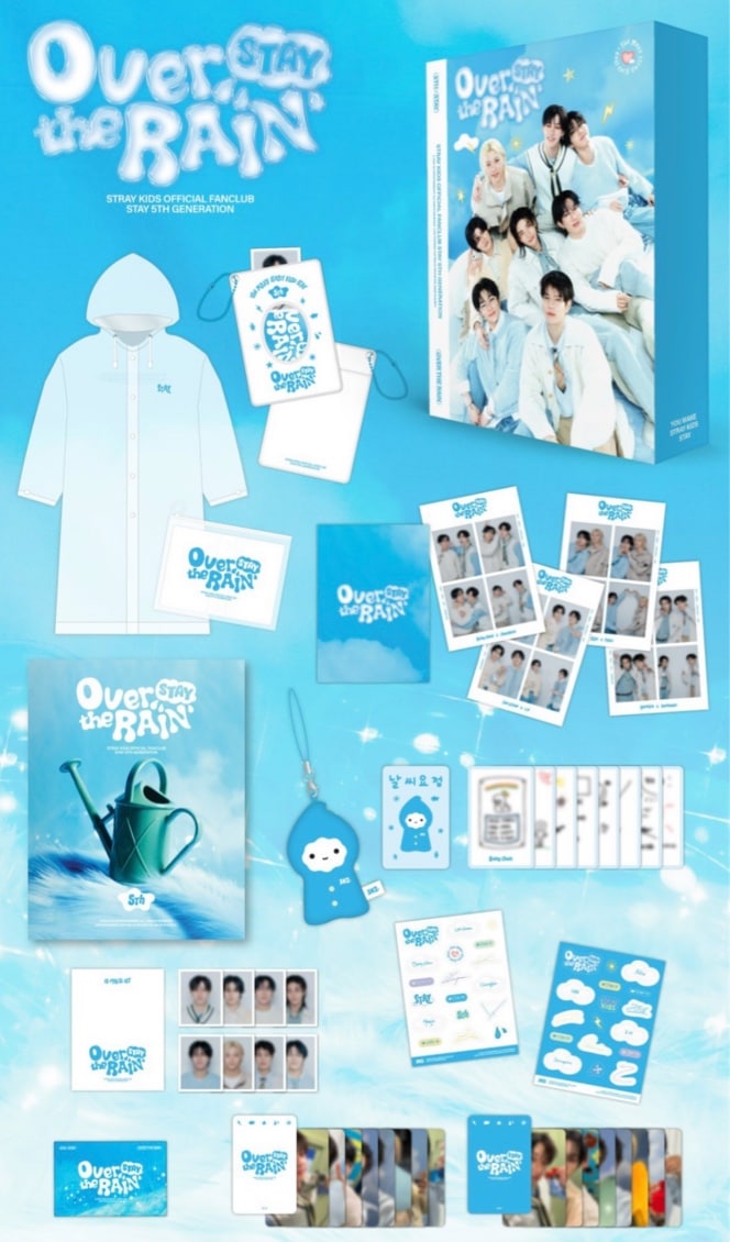 [Full Kit] Stray Kids 公式 5期 ファンクラブ Membership Kit / スキズ 韓国限定 FCグッズ ストレイキッズ
