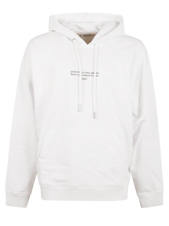 OFF WHITE Men Tops OMBB085F25FLE0160110 White
