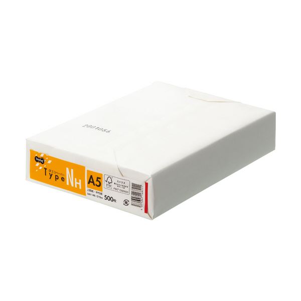 （まとめ）TANOSEE αエコペーパータイプ NH A5 1冊（500枚） [x10セット]