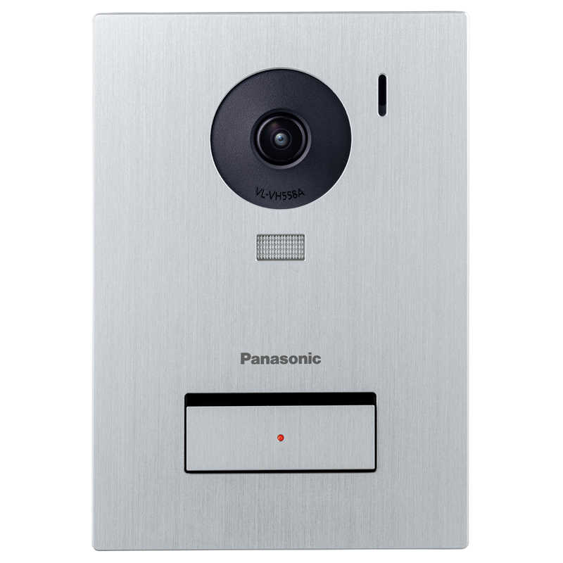 パナソニック　Panasonic　カメラ玄関子機 アルミヘアライン仕上げ　VLVH558ALS