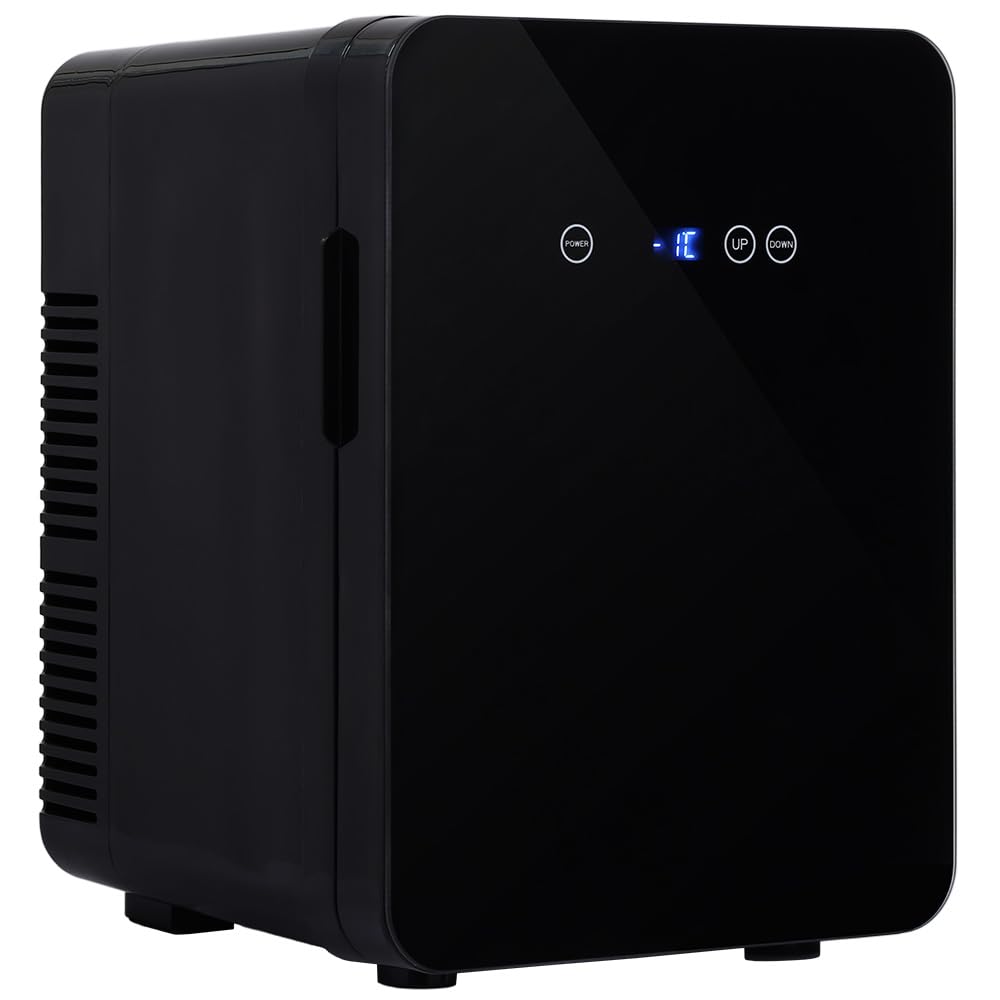 VERSOS（ベルソス） 9L 冷温庫 【 ダブルペルチェ式 -9℃～60℃設定可能 AC/DC 2電源対応 】 家庭用 車載用 ペルチェ式 (ブラック)