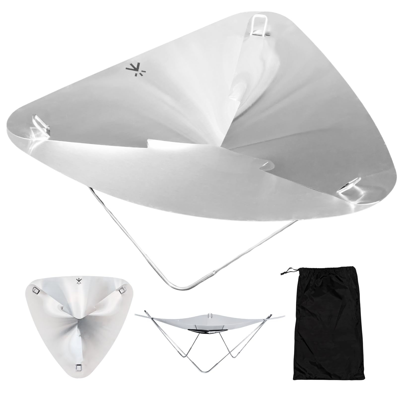 TOKYO TAKIBI TIME 直火感覚焚火台 焚き火台 コンパクト 軽量 収納バッグ付き ソロ グループ ファミリー キャンプ アウトドア メーカー品番：TTT-007(焚火台本体) 8,122円