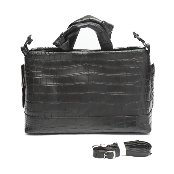 クロコダイル4032 マットクロコ ブラック