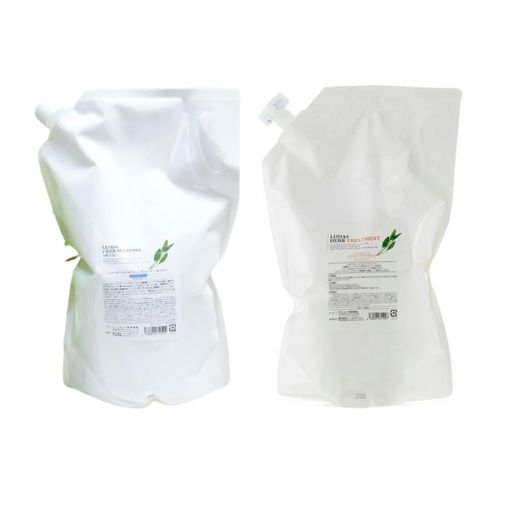 テクノエイト ロハス ハーブシャンプー モイスト2000ml&ハーブトリートメント2000g 詰替 (セット)【ノンシリコン】