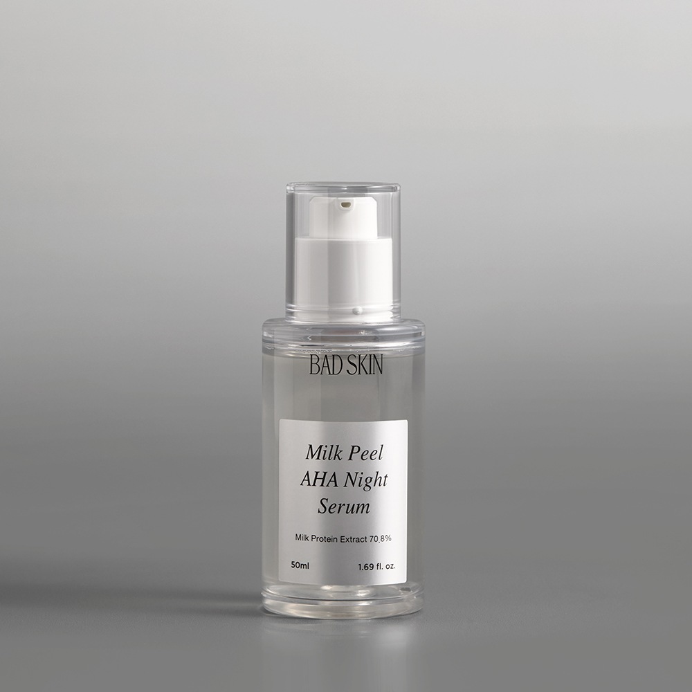 好きに Qoo10] BAD スキンケア : ミルクピールAHAナイトセラム50ml, SKIN Serum