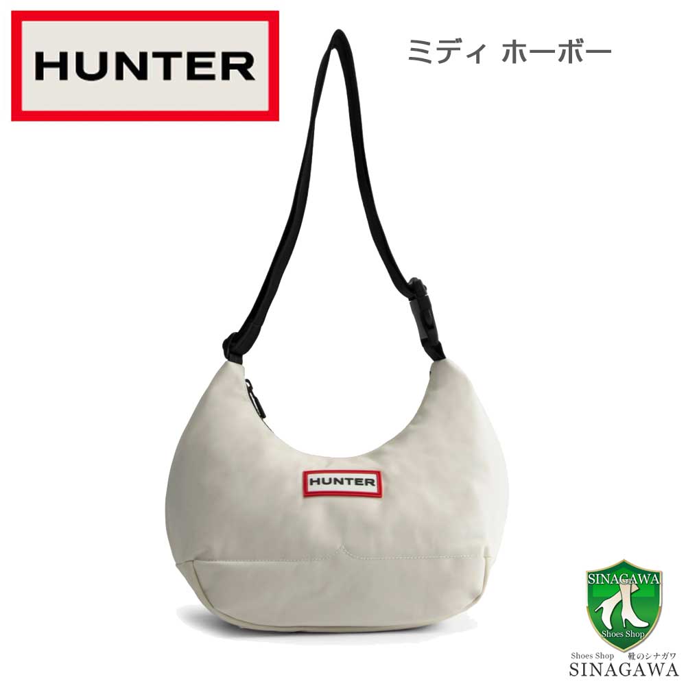 ハンター HUNTER UBS3601KBM ナイロン ミディ ホーボー （カラー：ソフトサンド）クロスボディ トートバッグ ショルダーバッグ