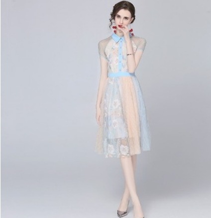 半袖シフォンワンピース 膝丈 袖あり 綿 シフォン 爽やか 大人スタイル 大人可愛い きれいめ シンプル カジュアル 大人 上品 おしゃれ かっこいい レトロ アジアン 大人可愛い 大人女子 6,421円