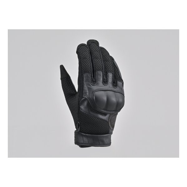 DG-009 ショートエアフロー メッシュグローブ 春夏 スマホ対応 ブラック Mサイズ 45947