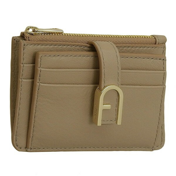 フルラ カードケース レディース パスケース 定期入れ コインケース 小銭入れ レザー ベージュ フロー FLOW M CARD CASE WP00403BX20451257S FURLA