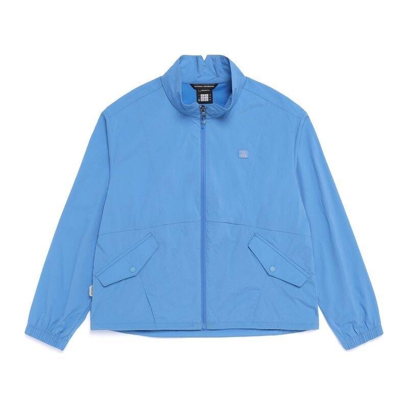 ナショナルジオグラフィック NATIONALGEOGRAPHIC N262WJP170 レディース ピネット クール感 スタンドネック ジャンパー MARINE BLUE N262WJP170936
