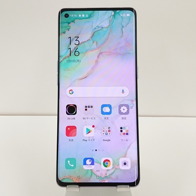 OPPO Reno3 5G A001OP SoftBank ミスティホワイト 送料無料 本体 c01725