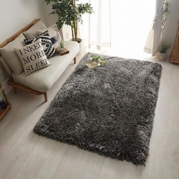 ラグ スーパー シャギーラグ フィーヌ 130190cm